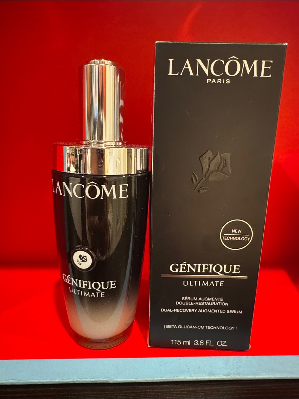 Lancôme Génifique Ultimate Serum - Black/Silver